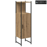 Kupaonski ormarić artisan hrast 33x33x120,5cm konstruirano drvo - Hras