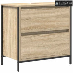Kupaonski ormarić za Lavabo - Umivaonik s ladicama 90x34,5x60 cm - son