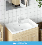 Kupaonski umivaonik bijeli 91,5x48x23 cm pravokutni keramički - NOVO