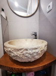 Kupaonski umivaonik - prirodni mramor
