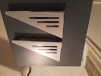 Nosači umivaonika - kromirano željezo - 8 eura/par