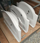 Umivaonik sa nosačem za ručnike, 5 komada.