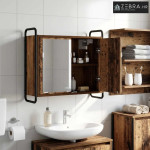 Viseci kupaonski ormar Staro drvo 64 x 20 x 56,5 cm - Staro drvo