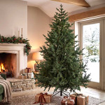 BOŽIĆNO DRVCE EVERGREEN LUXE FULL 3D S METALNIM STALKOM 240 CM