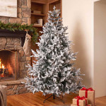 BOŽIĆNO DRVCE SNOW PRESTIGE FULL 3D S METALNIM STALKOM 180 CM