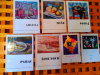 MALA LIKOVNA BIBILIOTEKA 5 KOMADA 1958-1963 + 2 KOMADA NOLIT