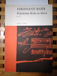 Pripremna škola za klavir Ferdinand Bayer OP. 101 1980