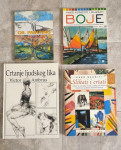 Slikanje, crtanje, uljane boje - set knjiga