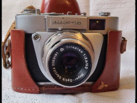 Vintage fotoaparat Altix-NB s objektivom Meyer-Optik Görlitz Trioplan