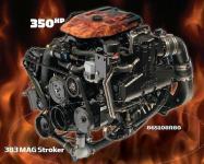 Mercruiser novi 383 (6,2L) MAG STROKER Za Bravo pogon 350HP