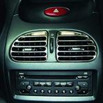 Peugeot 206 CC Chrom rešetke ventilacije poklopci