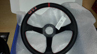 Sportski volan GTI 350mm obična koža