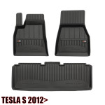 NOVO!!! 3D GUMENI TIPSKI TEPISI TESLA S 2012>