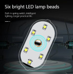 Ambijentalno svjetlo interijera mini automobila Senzor dodira prstiju