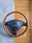 Audi A6 S6 (C5) volan -- drveni + airbag