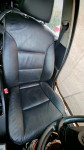 BMW E60 Crni Kožni sicevi + oplate KOMPLET