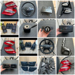 Mercedes Cklasa W204 sjedala-volan-zavojnica-farovi-ostali dijelovi! Z