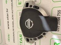 NISSAN QASHQAI J10, 2006.–2013. — AIRBAG VOLANA — 98510 BR26D