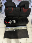 Renault clio 4 zadnja sjedala cijeli set original ceveni