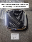 vw polo 6c 11-19g. ručica mjenjača s kožom 5 brzina novo