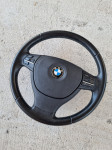 BMW Serija 5 F10, F01 mf kožni volan+airbag, KAO NOV!!!