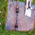 Mercedes w166 350cdi 4 matic poluosovina desna