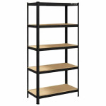 BLOW 69-102 metalni skladišni regal 180 × 90 × 40 cm s 5 polica, nosiv