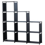 Herzberg HG-03350 modularni stalak za pohranu s 9 polica 125 x 125 cm