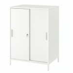 IKEA Trotten Element s kliznim vratima, bijela, 80x55x110 cm