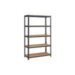 SONGMICS GLR060B01 – 5-slojni metalni regal
