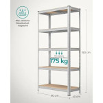Songmics GLR40SV – Teški skladišni regal