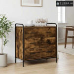 Ormar s ladicama Dimljeni hrast 70 x 39,5 x 71 cm - Dimljeni hrast