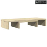 Stalak za monitor podesivi boja hrasta 60 x 24 x 10,5 cm drveni - Sono