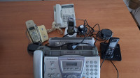 Telefonski uređaji sve po 25 eur-a, telefax, višefunkc. i bežični tel.