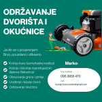 Košnja trave i uređenje dvorišta po dogovoru