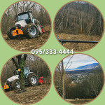 Krčenje , malčiranje - uređenje šikara i jako zaraslih parcela