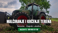 MALČIRANJE, KRČENJE I KOŠNJA TERENA - SESVETE, ZAGREB I OKOLICA
