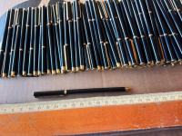 123 kom - Kemijske olovke slim mini metalne s čepom