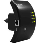 Bežična 2,4 GHz Wifi Repeater usmjerivač signal 300MB/s WPS 100m crna