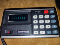 Casio Mini Electronic Calculator CM-602