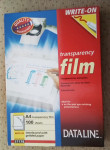 Dataline A4 prozirni film, write on, 90 kom.