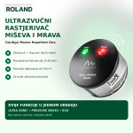 Gardigo Mouse Repellent Duo ultrazvučni rastjerivač miševa i štakora