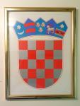Grb Republike Hrvatske 25 x 35 cm
