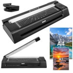IZOXIS 28093 laminator A3 3 u 1 s rezačem, zaobljivačem kutova i 110 f