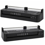 LEAN 30707 3u1 A3 laminator s rezačem papira i zaobljivačem kutova – 1