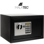 Malatec 2267-Elektronski Sef 10L s Digitalnom Šifrom i Ključem – Metal