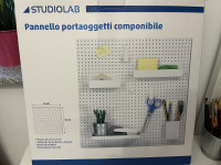 Metalni pegboard organizator/modularna ploča