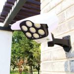 Solarna lampa sa senzorom pokreta – lažna nadzorna kamera!