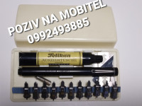 Vintage stara Pelikan olovka Heliografski set tinta Zaprešić