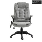 Direktorska stolica s funkcijom masaže i grijanja, ergonomska, podesiv
